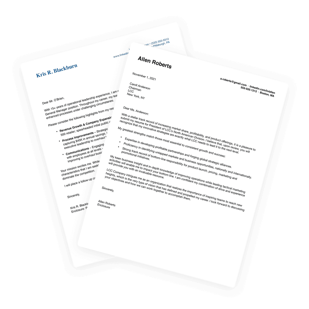 The Cover Letter