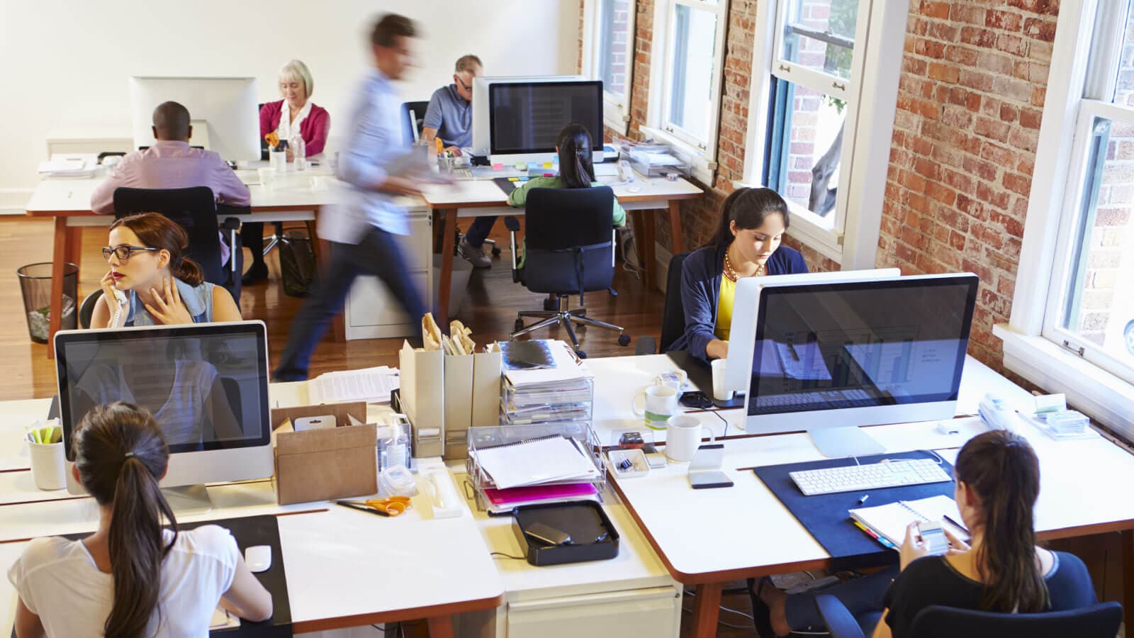 Office scene