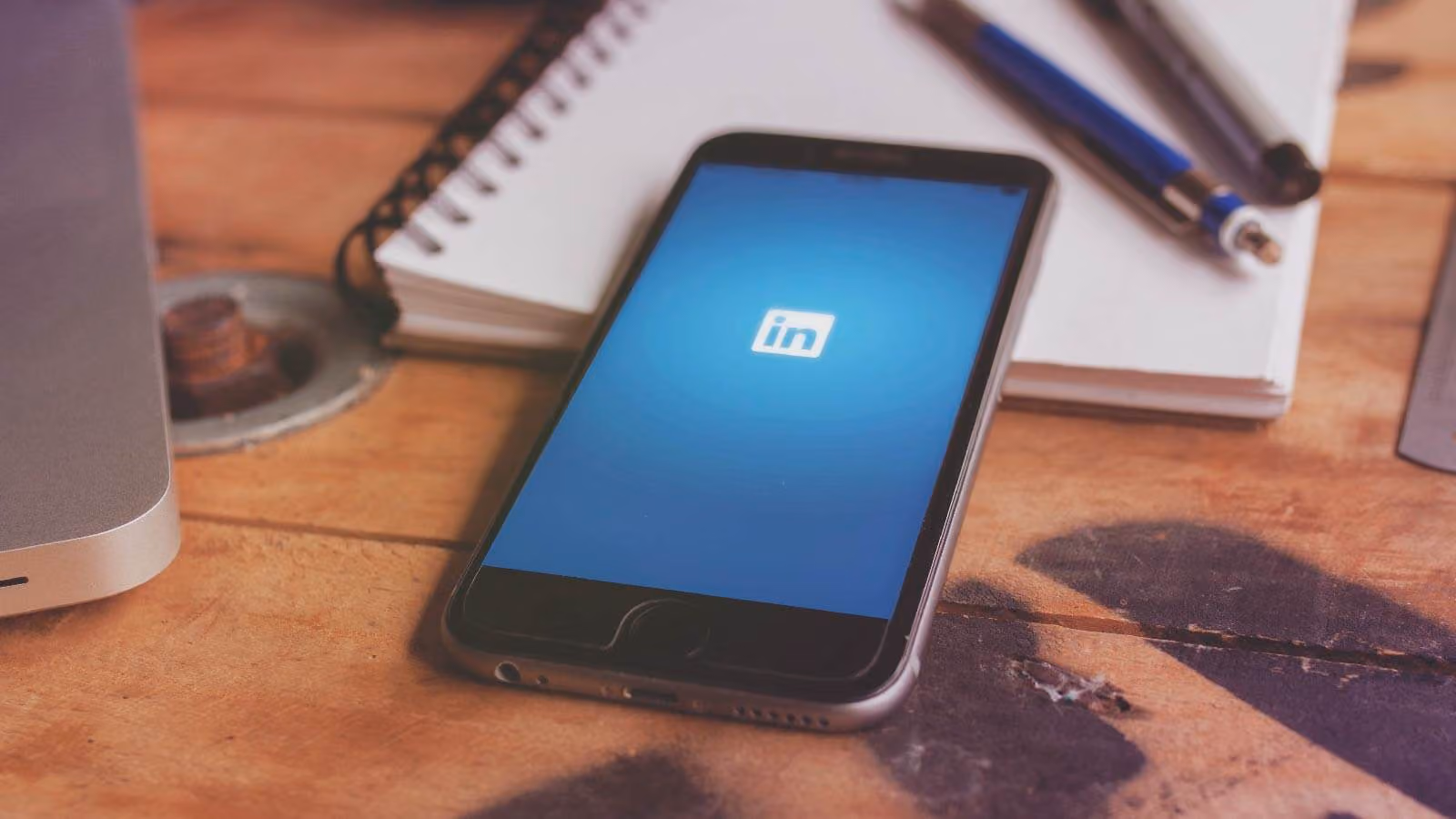 LinkedIn app on mobile device