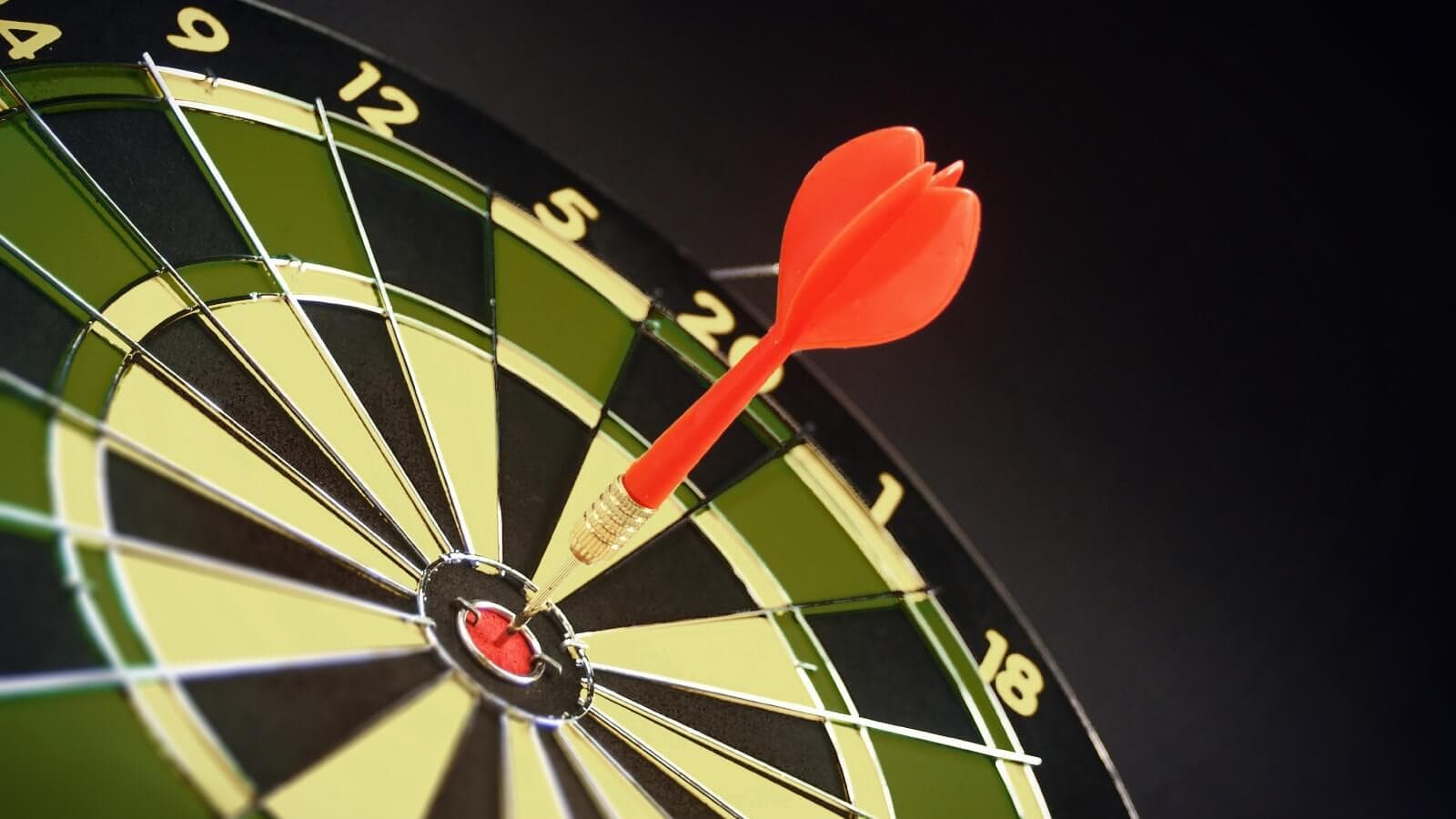 Dart on target