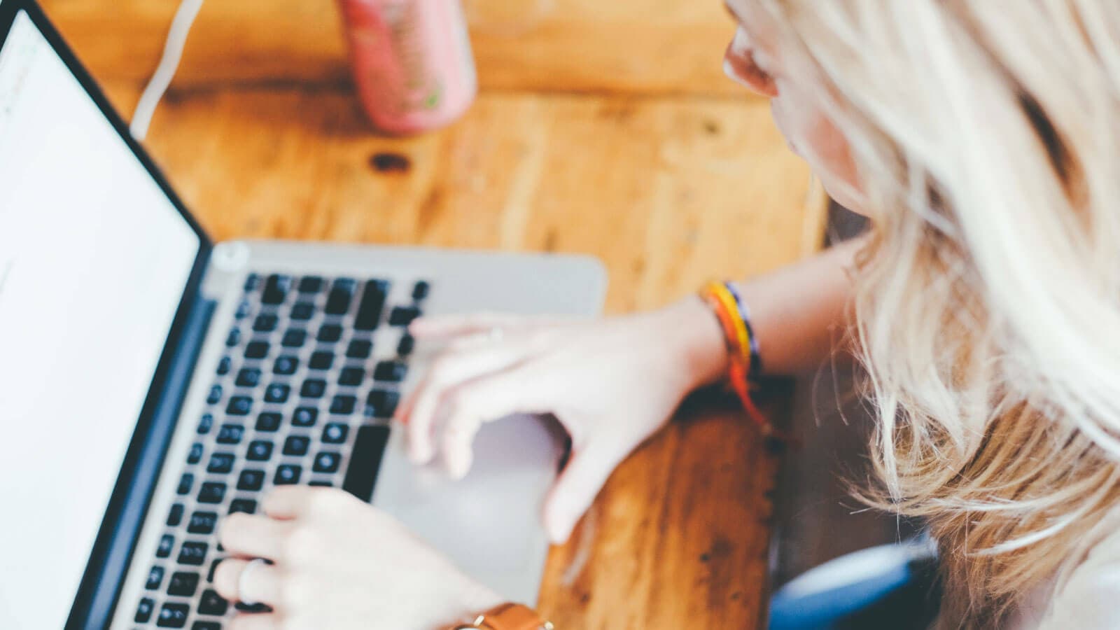 Woman on laptop
